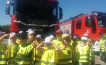 Misie- wycieczka do Państwowej Straży Pożarnej i warsztaty z pierwszej pomocy