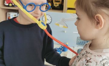 Poznajemy pracę lekarza - Smerfy