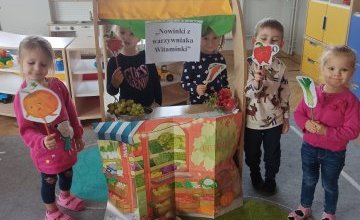 Owoce i warzywa są zdrowe - Krasnale