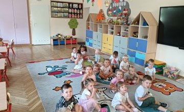 Smerfy witają przedszkole