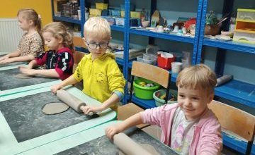Warsztaty ceramiczne i biblioteczne - Zuchy