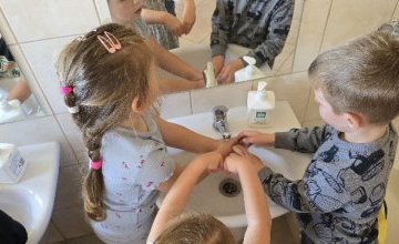 Misie w szatni i łazience