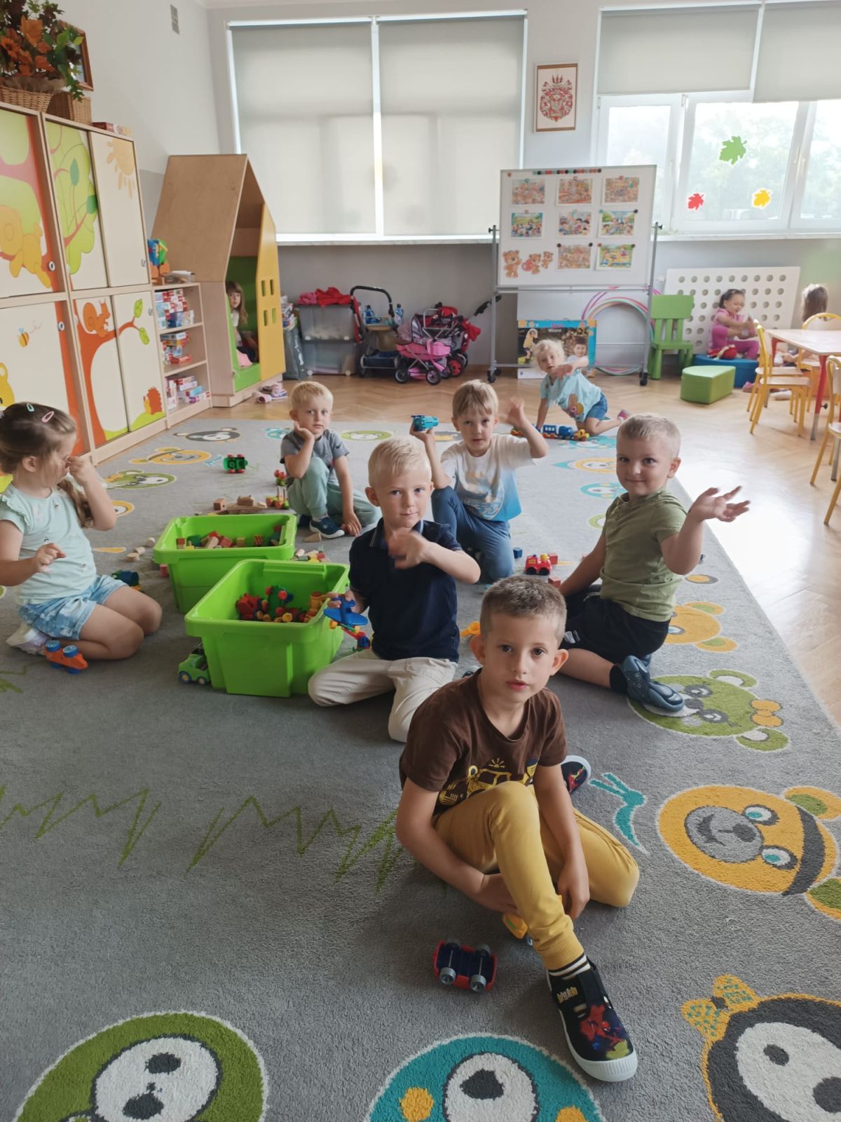 Pierwsze dni w przedszkolu