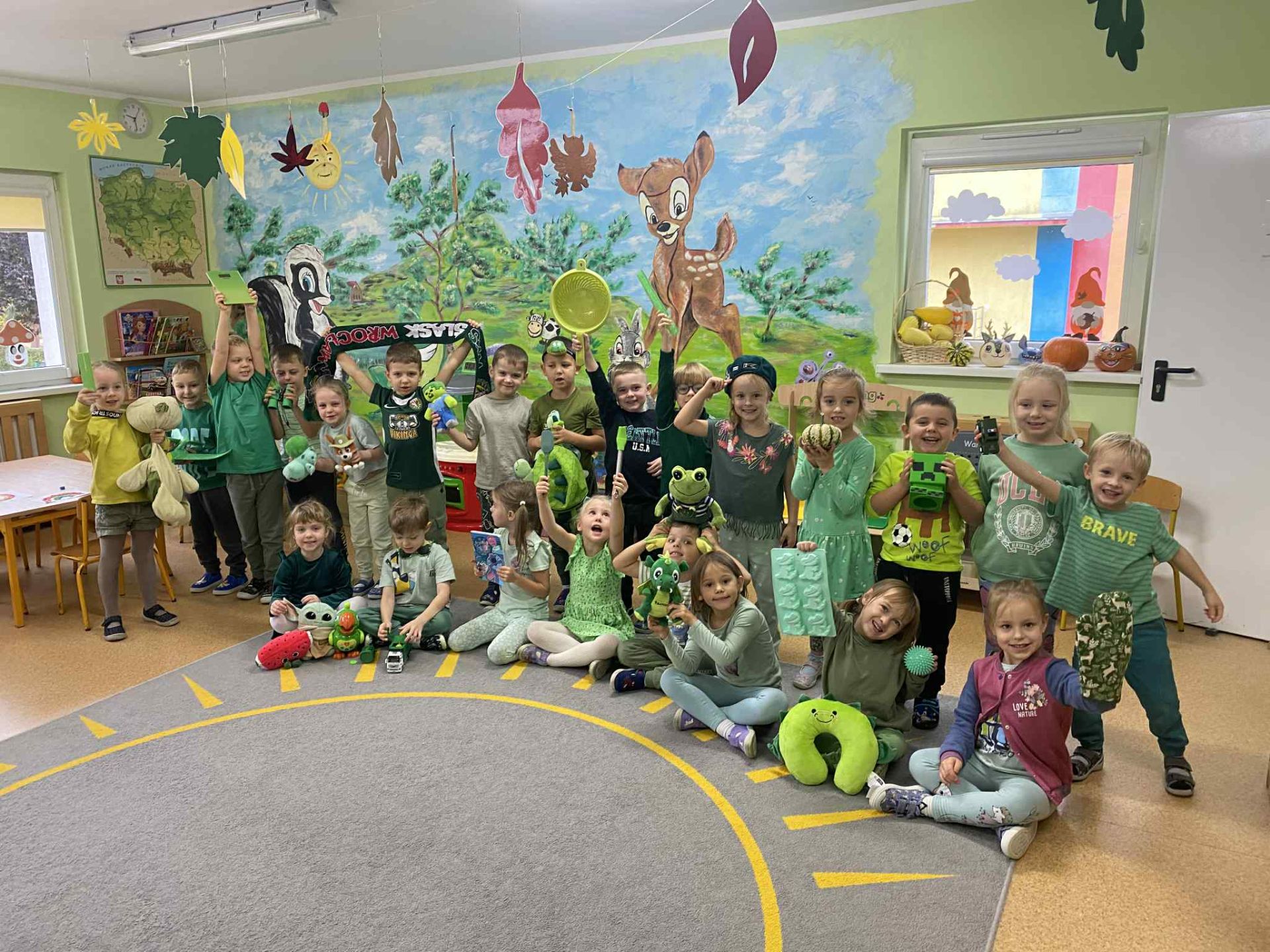 Tydzień kolorów w grupie Słoneczka  Tydzień kolorów w grupie Słoneczka