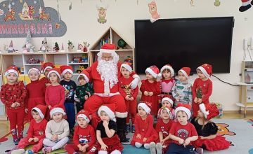 Mikołajki w grupie Smerfy