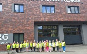 Wizyta w Komendzie Powiatowej Państwowej Straży Pożarnej w Oleśnicy (8)