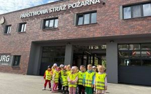 Wizyta w Komendzie Powiatowej Państwowej Straży Pożarnej w Oleśnicy (4)