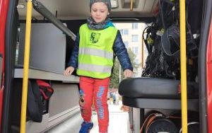 Wizyta w Komendzie Powiatowej Państwowej Straży Pożarnej  (7)