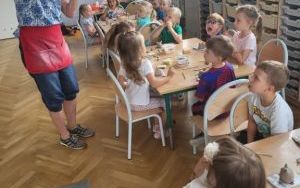 Pszczółki tworzą kotka z gliny (4)