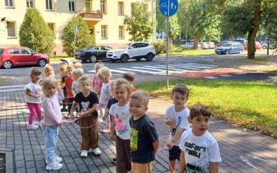 Bezpieczeństwo na drodze - grupa Smerfy 
