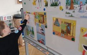 Powitanie wiosny - grupa Smerfy  (2)