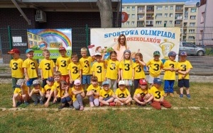 Udział Słoneczek w Sportowej Olimpiadzie Przedszkolaków (7)